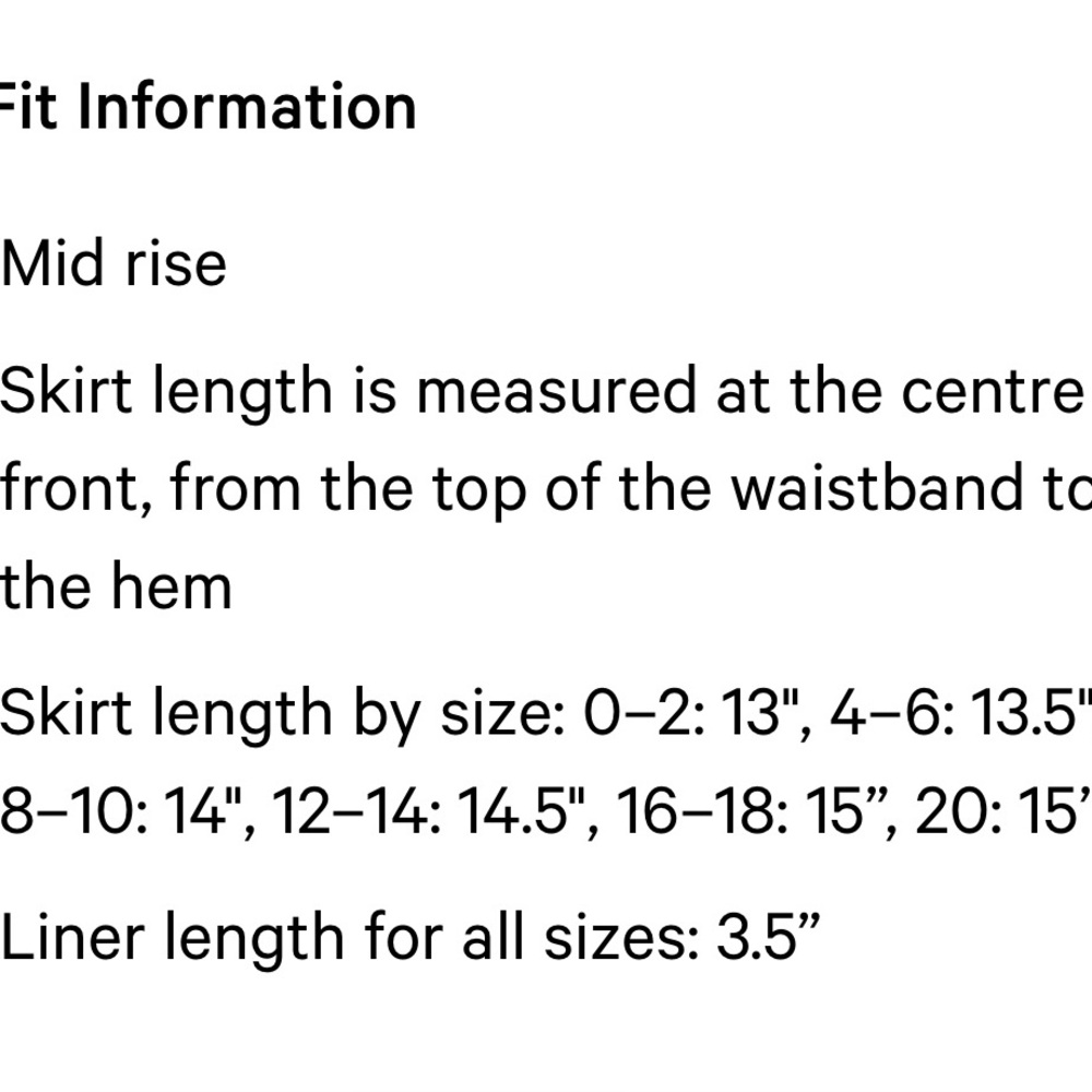 Lululemon Pace Rival skirt size 6 - Picture 7 of 8